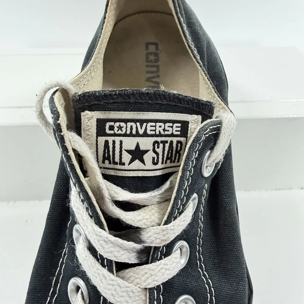 Converse Chuck Taylor All Star Low Top Ox Black M9166 Size Mens 7.5 Womens 9.5 - Picture 9 of 10